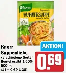 HIT Knorr Suppenliebe Angebot