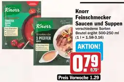 HIT Knorr Feinschmecker Saucen und Suppen Angebot