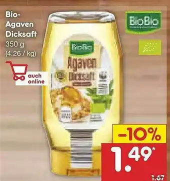 Netto Marken-Discount Bio-agaven Dicksaft Angebot