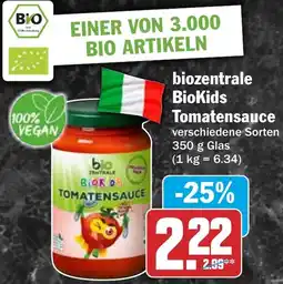 HIT biozentrale BioKids Tomatensauce Angebot