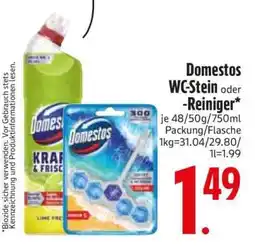 Edeka Domestos WC Stein oder Reiniger Angebot