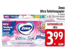 Edeka Zewa Ultra Toilettenpapier Angebot