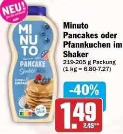 HIT Minuto Pancakes oder Pfannkuchen im Shaker Angebot