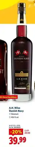 Lidl A.H. Riise Danish Navy Angebot