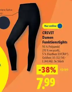Lidl CRIVIT Damen Funktionstights Angebot