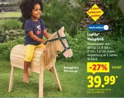 Lidl Lupilu Holzpferd Angebot
