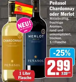HIT Peñasol Chardonnay oder Merlot Angebot