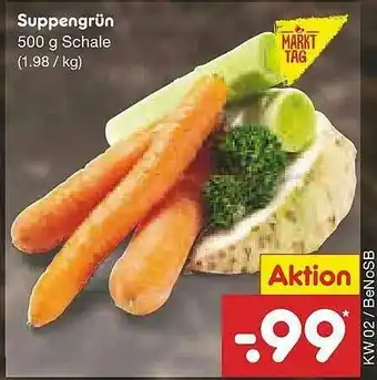 Netto Marken-Discount Markt Tag Suppengrün Angebot