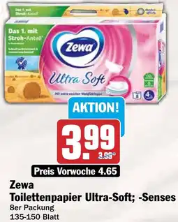 HIT Zewa Toilettenpapier Ultra-Soft; Senses Angebot
