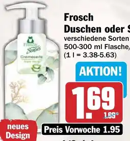 HIT Frosch Duschen oder Seifen Angebot