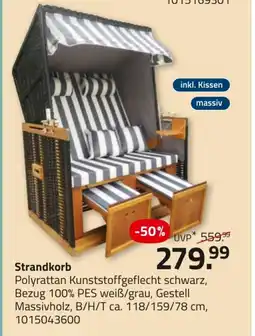 ROLLER Strandkorb Angebot