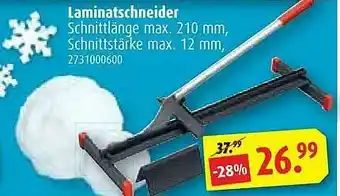 ROLLER Laminatschneider Angebot