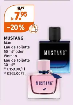 Müller Mustang man eau de toilette Angebot