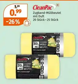 Müller Cleanpac zugband-müllbeutel mit duft Angebot