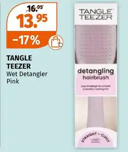 Müller Tangle teezer wet detangler pink Angebot