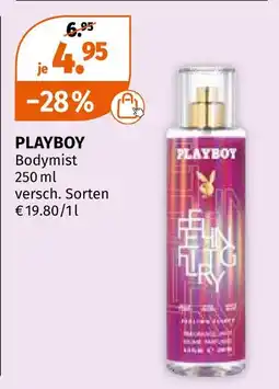 Müller Playboy bodymist Angebot