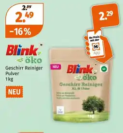 Müller Blink geschirr reiniger pulver Angebot