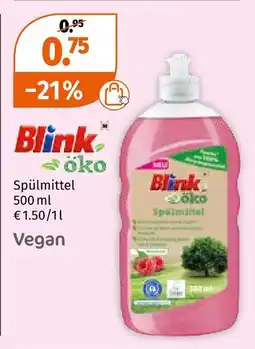 Müller Blink öko spülmittel Angebot