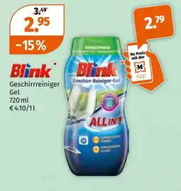 Müller Blink geschirrreiniger gel Angebot