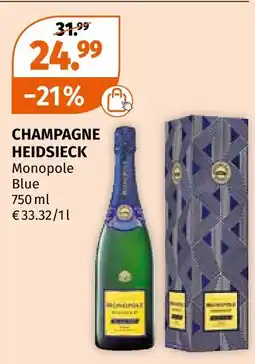 Müller Heidsieck monopole blue Angebot