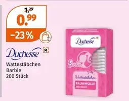 Müller Duchesse wattestäbchen barbie Angebot