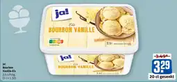 REWE Ja! bourbon vanille-eis Angebot
