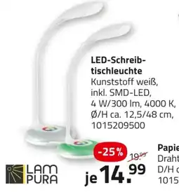 ROLLER LAM PURA LED-Schreib- tischleuchte Angebot