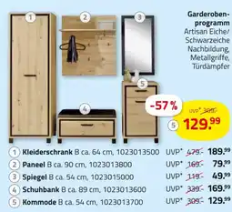 ROLLER Garderoben- programm Kommode Angebot