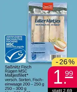 NETTO Saßnitz fisch rügen msc matjesfilet Angebot