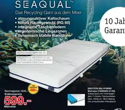 Möbelzentrum Pforzheim Seaqual emotion s60 hybrid matratze Angebot