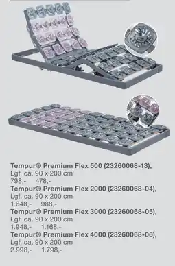 Möbelzentrum Pforzheim Tempur premium flex 500 Angebot