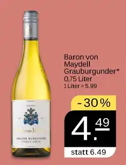 NETTO Baron von maydell grauburgunder Angebot
