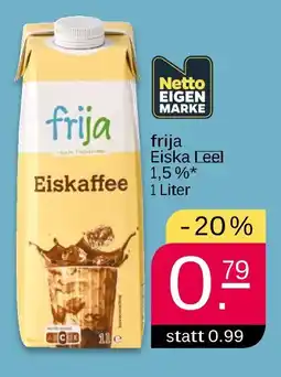 NETTO Frija eiskaffee Angebot
