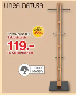 Möbelzentrum Pforzheim Linea natura kleiderständer Angebot