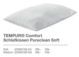 Möbelzentrum Pforzheim Tempur comfort schlafkissen pureclean Angebot