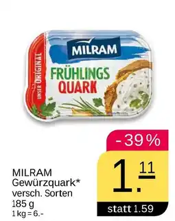 NETTO Milram gewürzquark Angebot