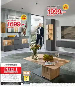 Möbelzentrum Pforzheim Wohnwand Angebot