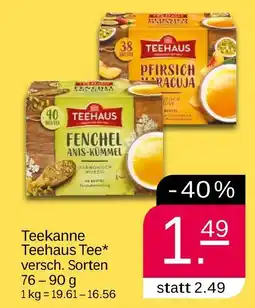 NETTO Teekanne teehaus tee Angebot