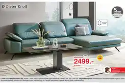 Möbelzentrum Pforzheim Dieter knoll leder-ecksofa Angebot