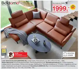 Möbelzentrum Pforzheim Beldomo leder-wohnlandschaft Angebot