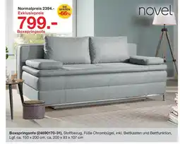 Möbelzentrum Pforzheim Novel boxspringsofa Angebot