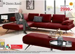 Möbelzentrum Pforzheim Dieter knoll ecksofa Angebot