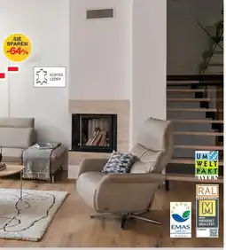Möbelzentrum Pforzheim Himolla leder-relaxsessel Angebot