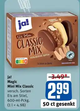 REWE Ja! magic mini mix classic Angebot