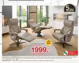 Möbelzentrum Pforzheim Dieter knoll leder-relaxsessel Angebot