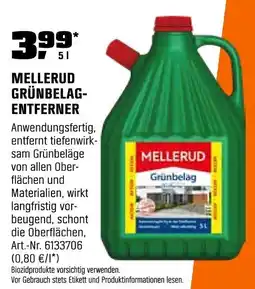 OBI MELLERUD GRÜNBELAG- ENTFERNER Angebot