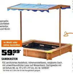 OBI SANDKASTEN Angebot