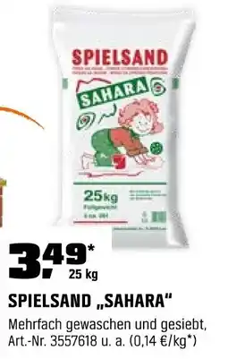 OBI SPIELSAND,,SAHARA" Angebot