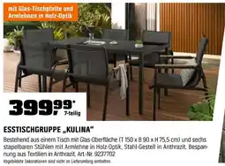 OBI ESSTISCHGRUPPE,,KULINA" Angebot