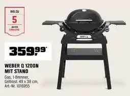 OBI WEBER Q 1200N MIT STAND Angebot